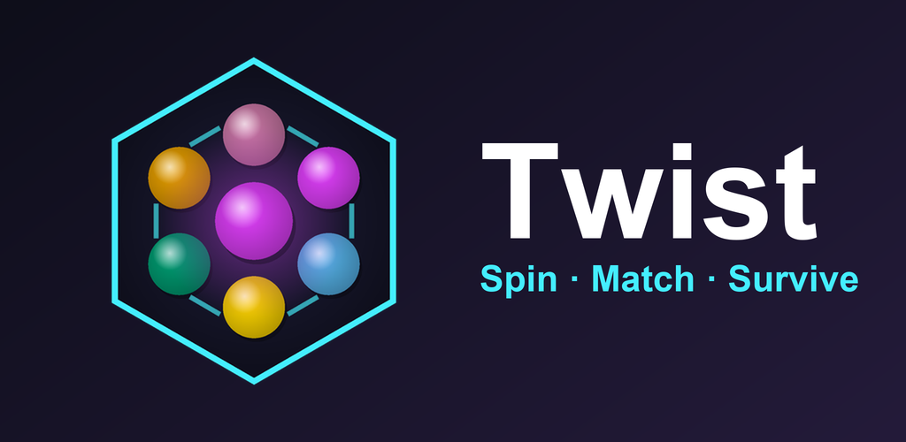 Twist — Spin · Match · Survive
